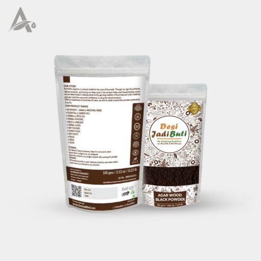 AGAR WOOD BLACK POWDER (Without Fragrance) - AGARWOOD POWDER - OUD WOOD POWDER - AQUILARIA AGALLOCHA - Image 3