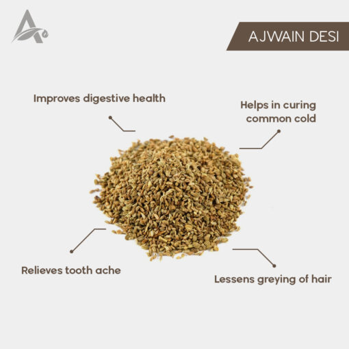 AJWAIN DESI BARIK - CAROM SEEDS SMALL - CARUM COPTICUM - Image 2