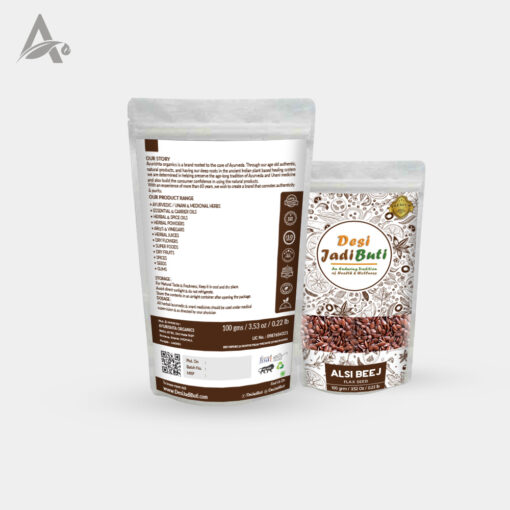 EDIBLE ALSI BEEJ - FLAX SEED - TUKHM-E-KATAN - LINSEED - LINUM USITATISSIMUM - Image 3