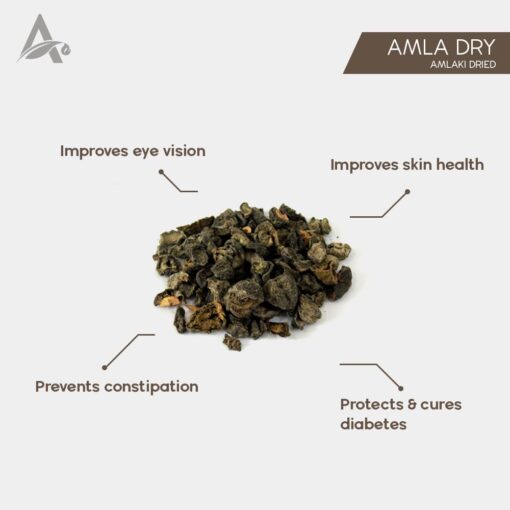 AMLA DRY (Without Seeds) - AWLA DRY - AMALAKI - INDIAN GOOSEBERRY - PHYLLANTHUS EMBLICA - Image 2