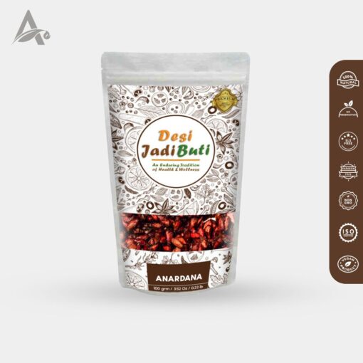 ANARDANA - ANAAR DANA - POMEGRANATE DRY SEEDS - PUNICA GRANATUM