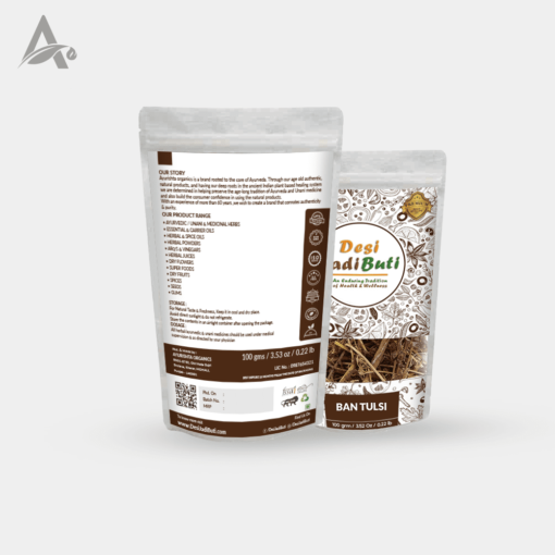 BAN TULSI - VANA TULSI - JUNGLI TULSI - BARBARI TULSI - AJEKA – OCIMUM GRATISSIMUM - Image 3