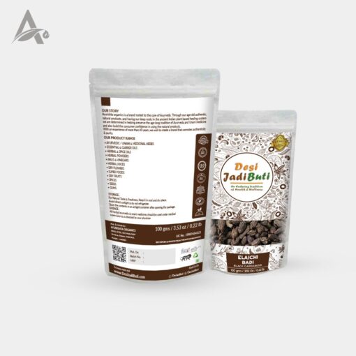 ELAICHI BADI - ELAICHI BIG - BLACK CARDAMOM - ELETTARIA CARDAMOMUM - Image 3