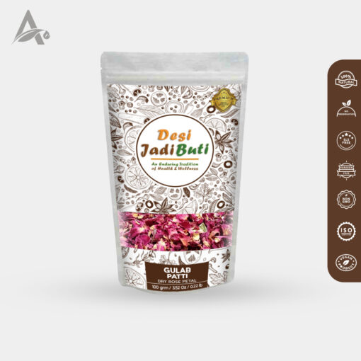 GULAB PATTI – DRY ROSE PETAL - ROSA GALLICA