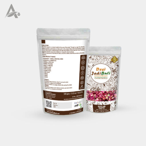GULAB PATTI – DRY ROSE PETAL - ROSA GALLICA - Image 3