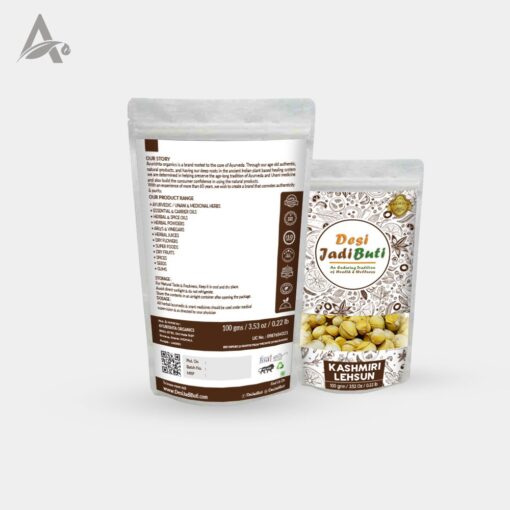 KASHMIRI LEHSUN - SNOW MOUNTAIN GARLIC - ALLIUM SATIVUM - Image 3
