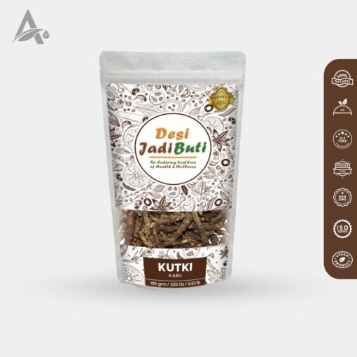 KUTKI - KARU - KADOO - KUTKI ROOT - KATUKI JADD - KUTAKI ROOTS - PICRORHIZA KURROA