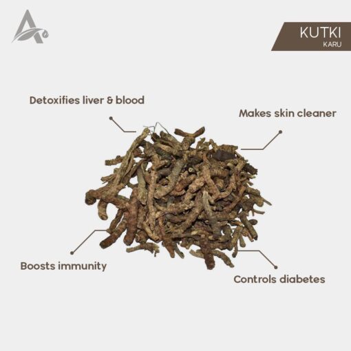 KUTKI - KARU - KADOO - KUTKI ROOT - KATUKI JADD - KUTAKI ROOTS - PICRORHIZA KURROA - Image 2