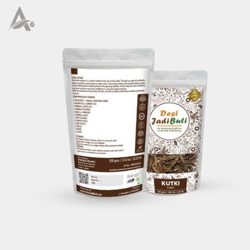 KUTKI - KARU - KADOO - KUTKI ROOT - KATUKI JADD - KUTAKI ROOTS - PICRORHIZA KURROA - Image 3