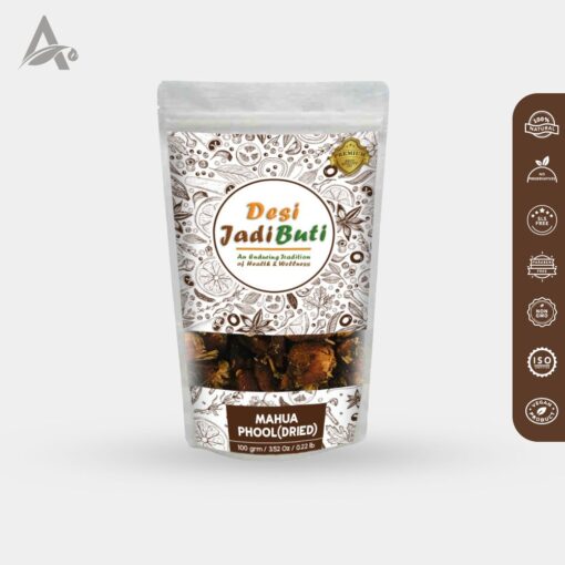 PHOOL MAHUA - MAHUYA FLOWER - MADHUCA INDICA