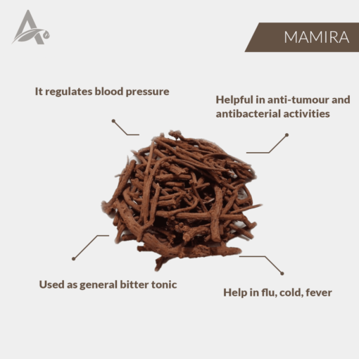 MAMIRA - MAMIRAN ROOT - MAMEERA - MAMIRI - HALADIYA BACHNAGA - COPTIS TEETA - INDIAN GOLDTHREAD - Image 2