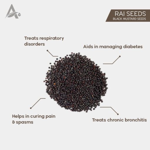SARSO KAALI - MOHARI - SARSON KAALI - BLACK MUSTARD - BRASSICA NIGRA - Image 2