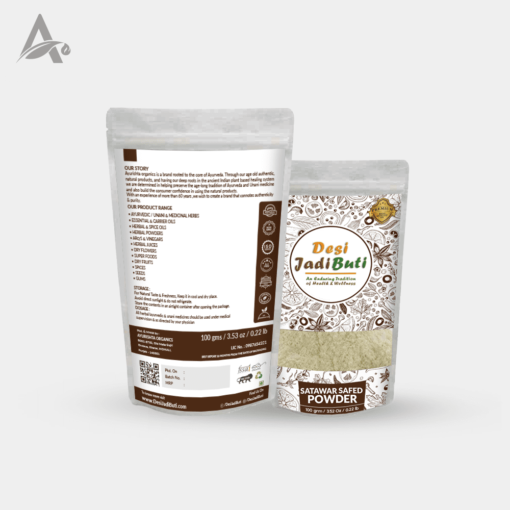SHATAWARI WHITE POWDER- SITAWAR SAFED POWDER - ASPARAGUS RACEMOSUS - Image 3