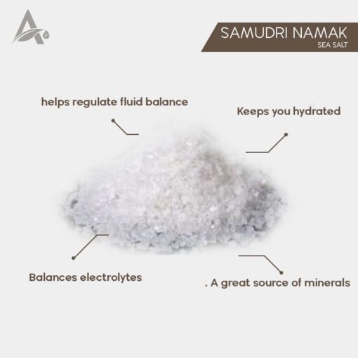 SAMUDRI NAMAK - SAMUNDRI NAMAK - SEA SALT - OCEAN SALT - Image 2