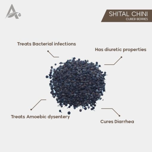 SHITAL CHINI - KABAB CHINI - KAWAB CHINI - SARD CHINI - TAILED PEPPER - PIPER CUBEBA - Image 2