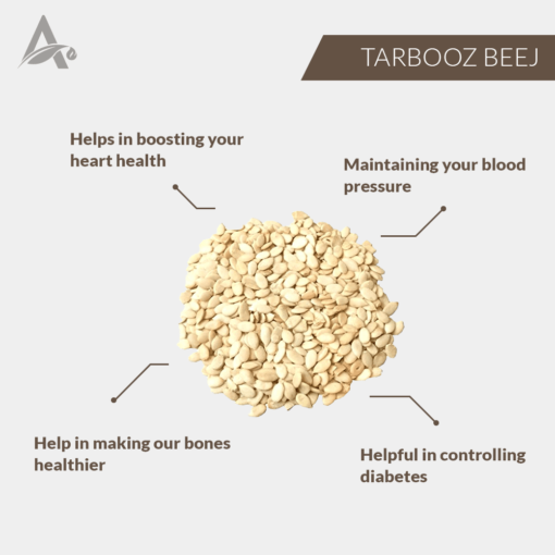 TARBOOZ BEEJ - BEEJ TARBUJ - WATERMELON SEEDS - Image 2