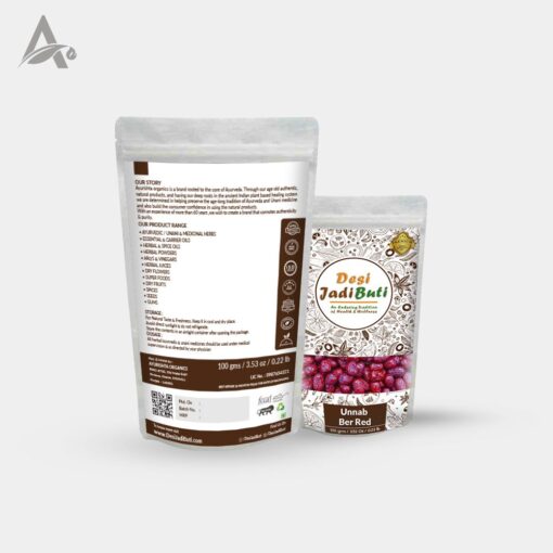 UNNAB BER - JUJUBE - SUKHEY BER - DESI BER - CHINESE DATE - ZIZYPHUS VULGARIS - ZIZYPHUS SATIVA GAETN - Image 3