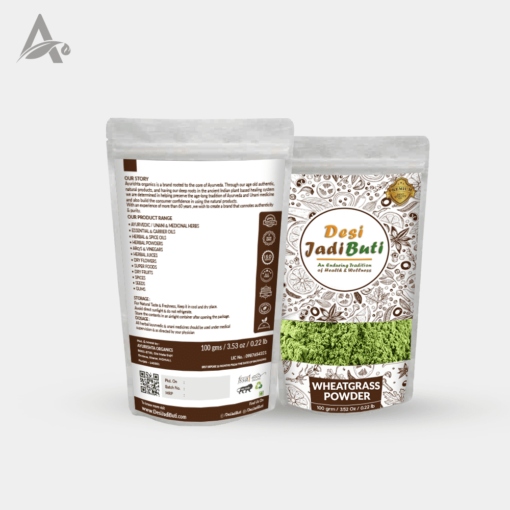 ORGANIC WHEAT GRASS POWDER - WHEATGRASS POWDER - TRITICUM AESTIVUM - THINOPYRUM INTERMEDIUM - Image 3