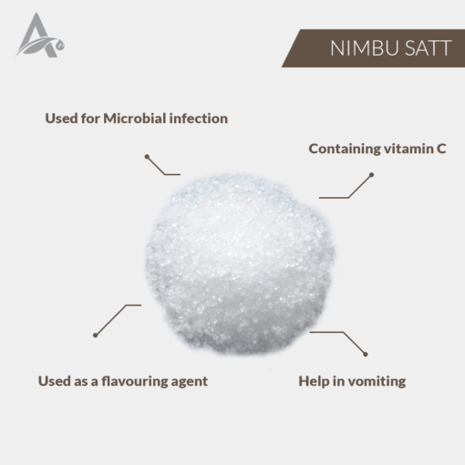 NIMBU SATT - NIMBU KE PHOOL - LEMON SALT - SOUR SALT - CITRIC ACID - Image 2